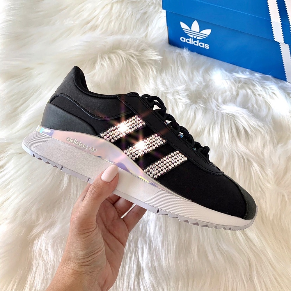 Swarovski Adidas SL Andridge Black With AB Crystal